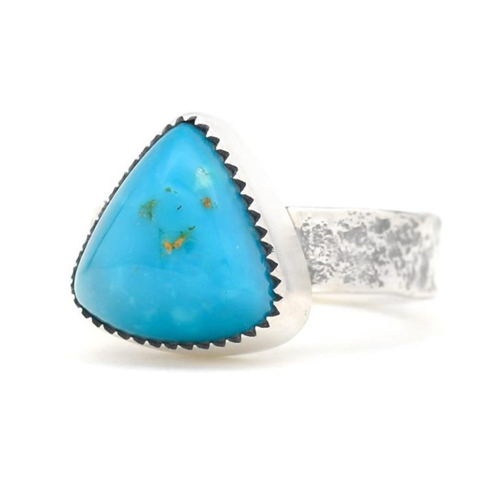 NEW Sleeping Beauty Turquoise & Sterling Silver Ring from Aztex Silver 🤩